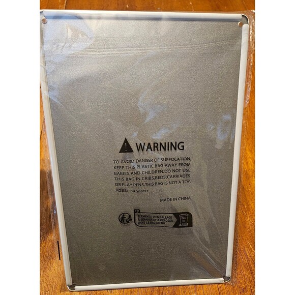 Ghostbusters Vintage Metal Tin Sign New with Tags 12x8 Wall Decor - Picture 4 of 4